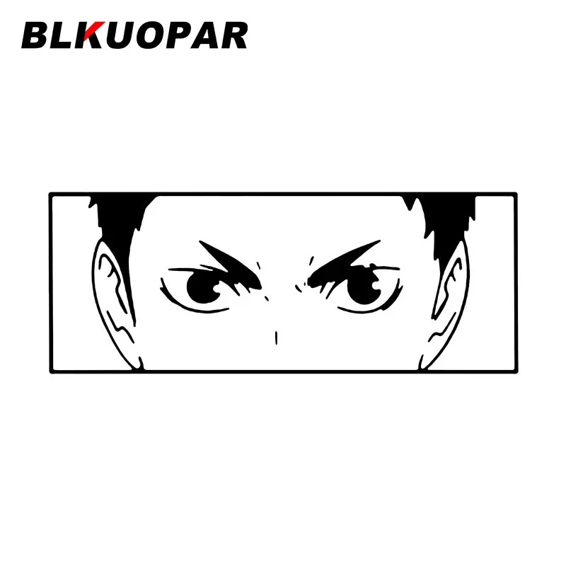 

Наклейки для автомобиля BLKUOPAR Haikyuu Ryunosuke Tanaka, водонепроницаемые наклейки для мотоциклов и домов на колесах, высеченные виниловые оригинальные автомобильные аксессуары