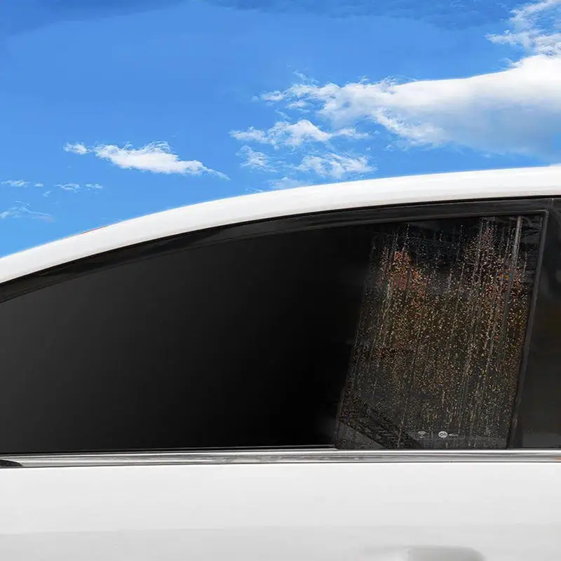 SEAMETAL 2 Pieces Rubber Side Window Wiper for Windows Rain/Snow Scraper Waterproof Sealing Strip Window for Car Gap Filler