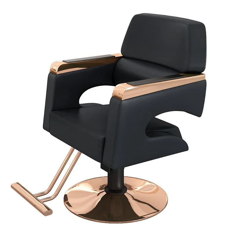 Salon Makeup Barber Chair Hairdressing Swivel Recliner Hair Cutting Styling Chair Trolley Chaise Coiffeuse Beauty Furniture