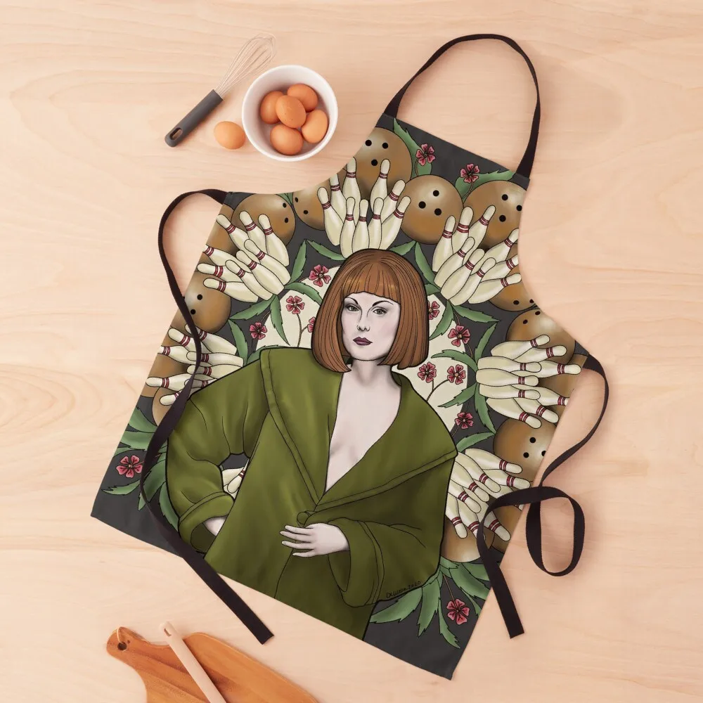 

Mucha Maude Lebowski Apron Cute Kitchen Chef Apron