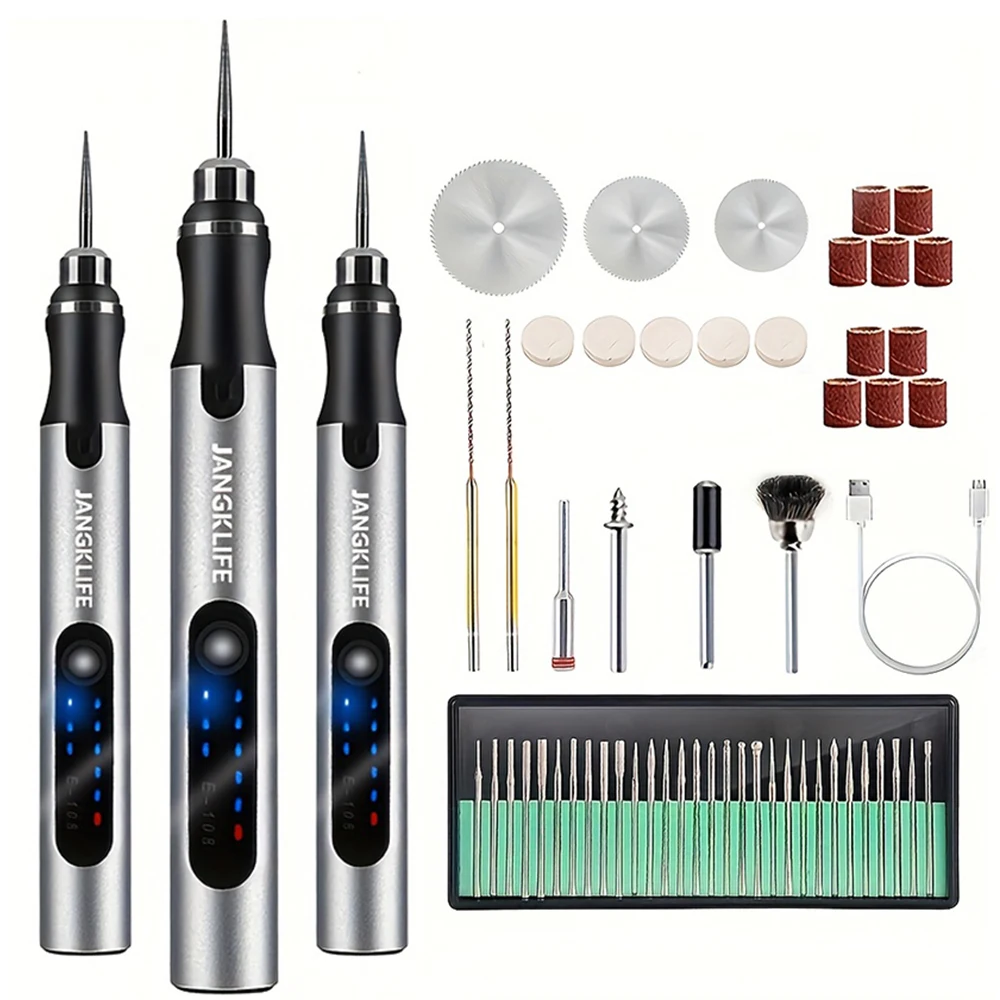 Kit D'Outils De Gravure Sans Usb, Stylo De Gravure Pour Le Travail Du