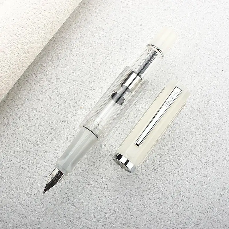 JINHAO 58D 만년필, 6가지 색상 F/EF 펜촉 부드러운 필기 서예 펜, 학교 사무용품, PK MAJOHN HONGDIAN