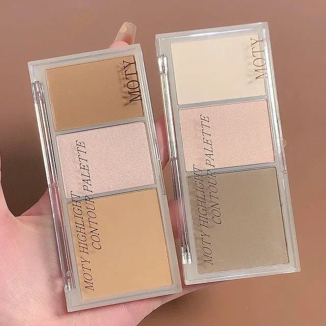 3-Color Bronzer Contouring Palette Image 1