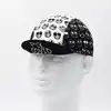 Classic Retro Black White Men's Cycling Caps Breathable Quick Dry MTB Road Bicycle Hats 2