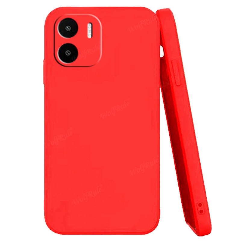  YZKJSZ Funda para Redmi A2, absorción de golpes, ligera pero  duradera, gel suave, funda de protección de silicona de poliuretano  termoplástico negro para Redmi A2 (6.52 pulgadas) - KE6 : Celulares