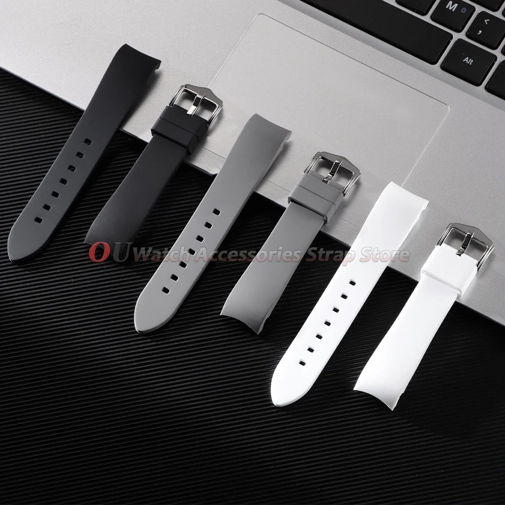 Premium Universal Waterproof Silicone Watch Strap - Soft Rubber Wristband