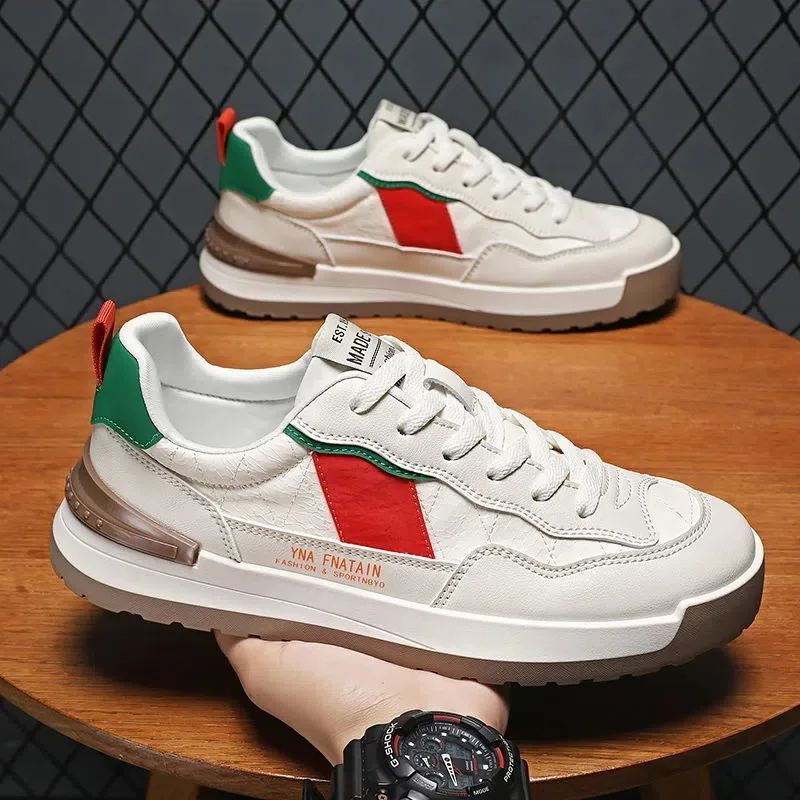 

Autumn New Breathable Casual Men's Shoes, Small Design, Board Shoes, Versatile Fashion, Youth Low Top Sneakers