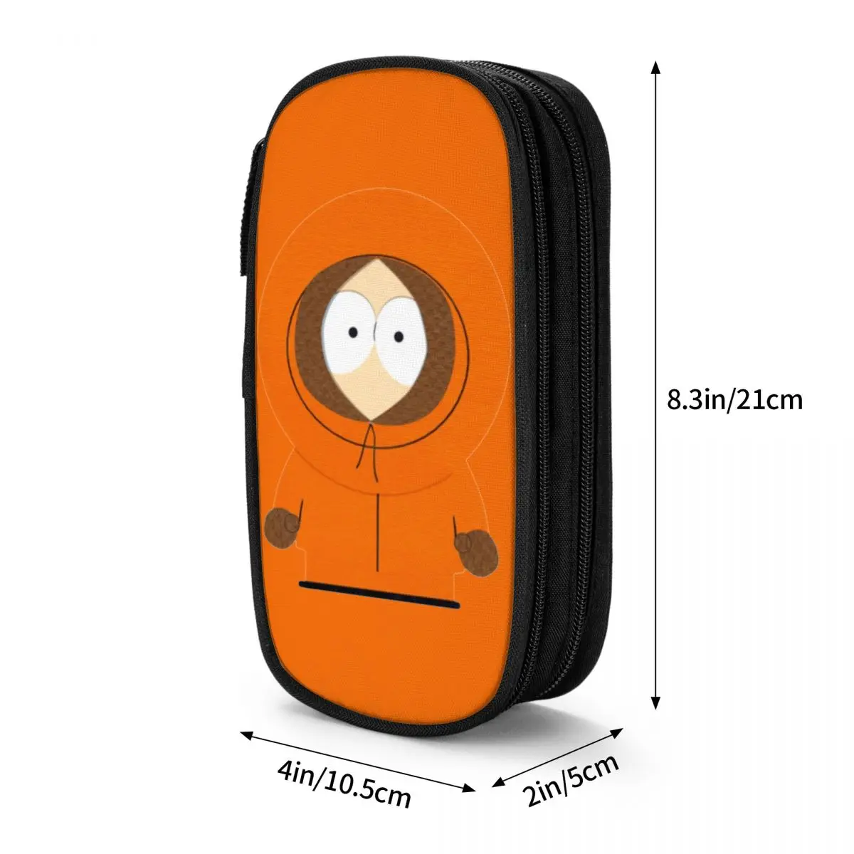 Southpark Cartoon Pencil Case Cute Kenny Mccormick Pen Bags Girl Boy Large Storage Students School Zipper Pencil Pouch