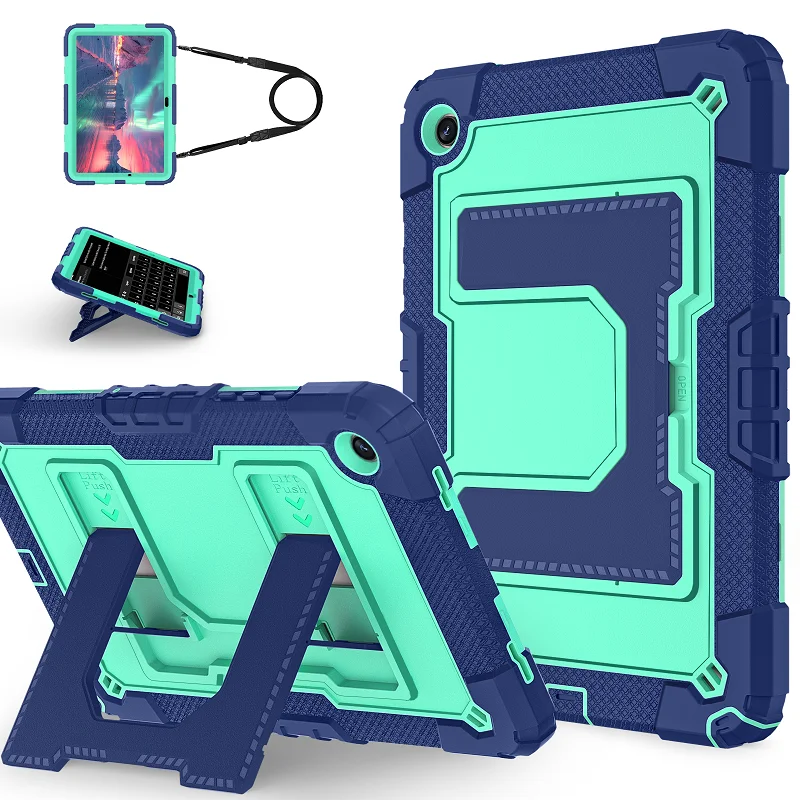 Shockproof Hybrid Stand Tablet Cover - Protective Case