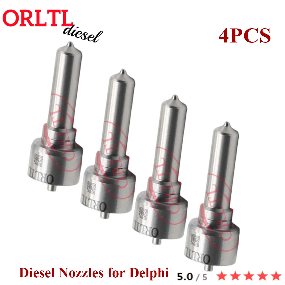 

ORLTL 4PCS /LOT L138PBD L133PBD L153PBD L023PBC L195PBC L322PBC L229PBC L193PBC L210PBC FOR Delphi NEW Commmon Rail Nozzle