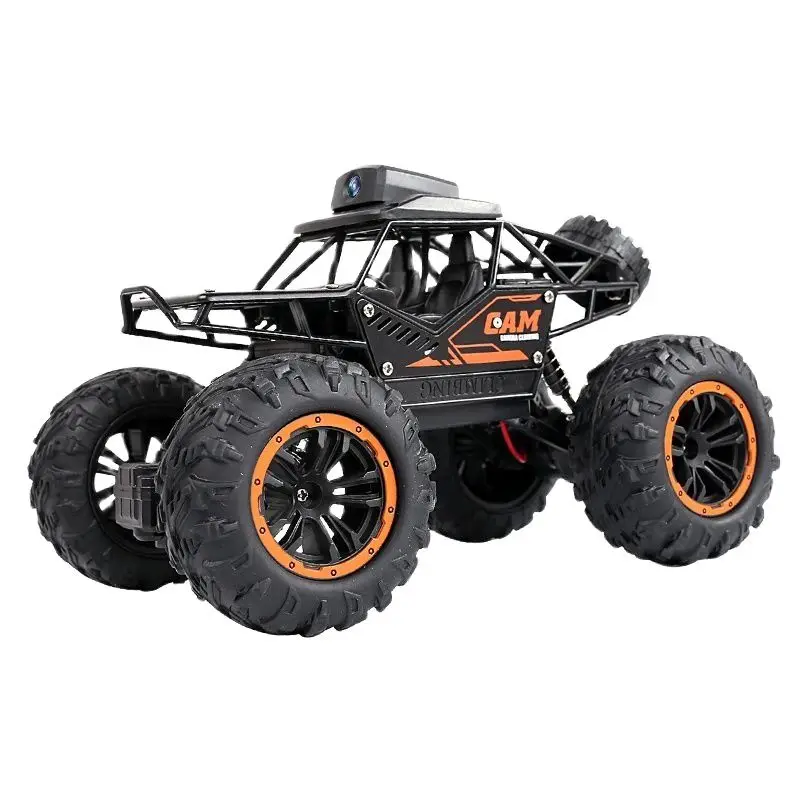 1:18 FPV RC Car with 720P HD Camera Alloy Monster Truck 4WD Off