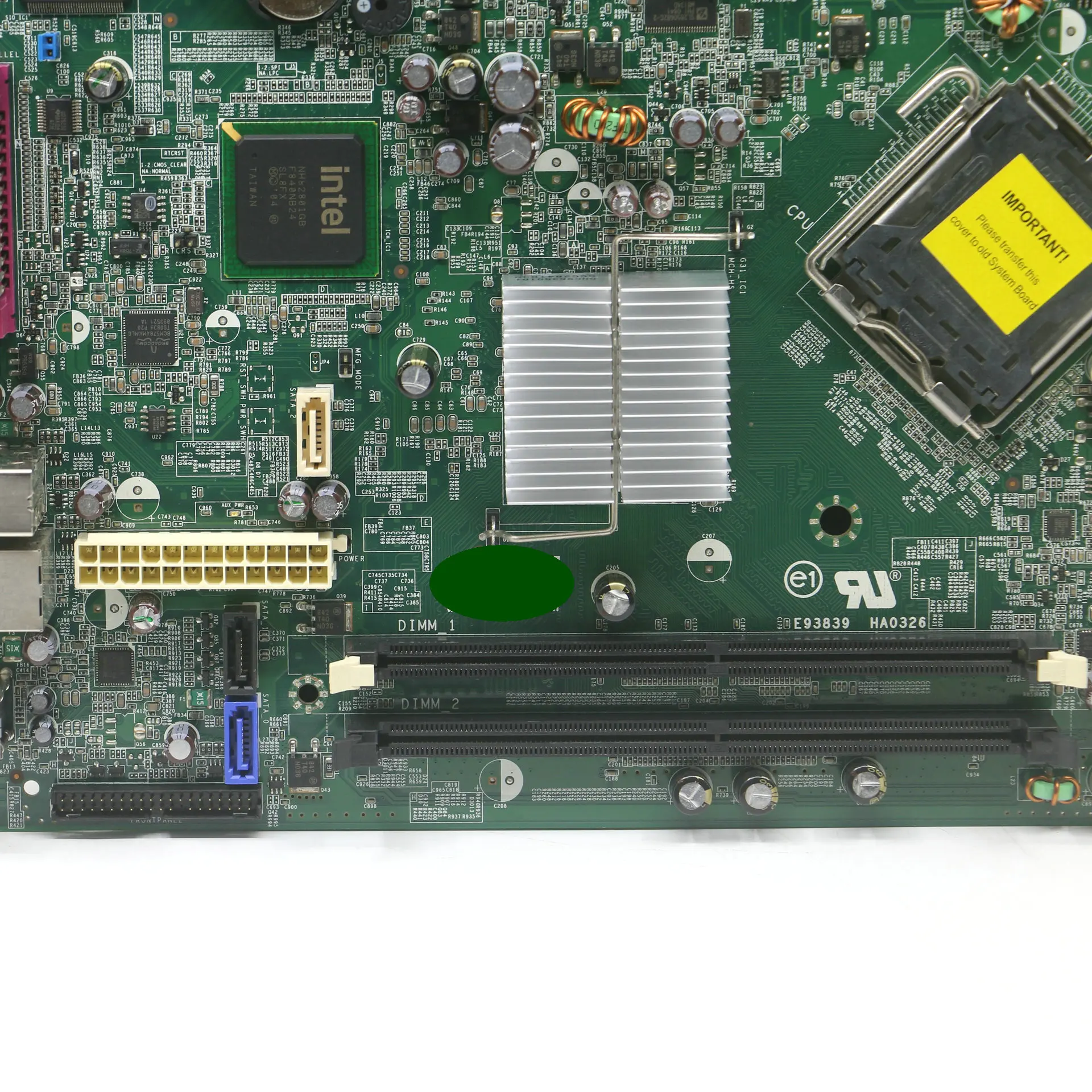 para Dell Optiplex 360 dt 360dt Desktop Motherboard T656f 0t656f Cn0t656f E93839 Ha0326 Lag775 Ddr2 Mainboard 100 Testado - Imagem 5