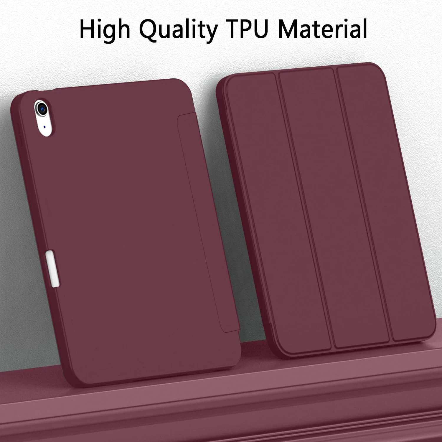 Magnetic Flip Smart Stand Cover Pencil Case