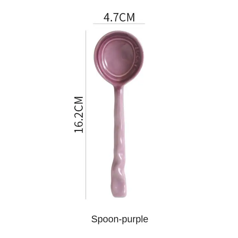 Ceramic Spoon Small Household Cutlery