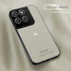Business M Retro Lychee PU Leather Phone Case with Magnetic Anti - Drop Protection - Motorola Edge 60 Neo (Beige)