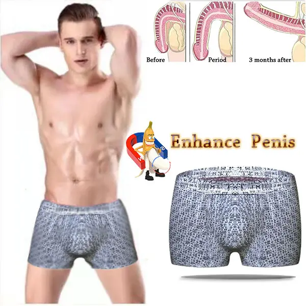 Men's Underwear Magnetic Therapy Functional Shorts Super Boxers Men's Breathable Sweat Absorbing Strong Penis Underwear for Sex 50 300pc super strong round disc shape blocks rare earth neodymium magnets fridge crafts for acoustic field electronics magnetic