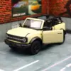 1/36 Ford Bronco SUV Off-Road Toy Car Model For Children RMZ CiTY Diecast Miniature Pull Back Collection Gift for Kid Boys 3