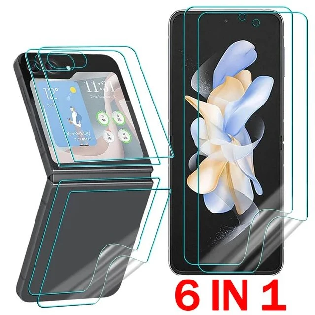 Hydrogel Screen Protector Set - Premium Soft TPU Anti-Scratch Protective Films