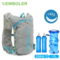 Running, cycling, trail running, hiking, marathon, ultra-light outdoor water bag backpack, 1.5L water bag, 500ML water bottle