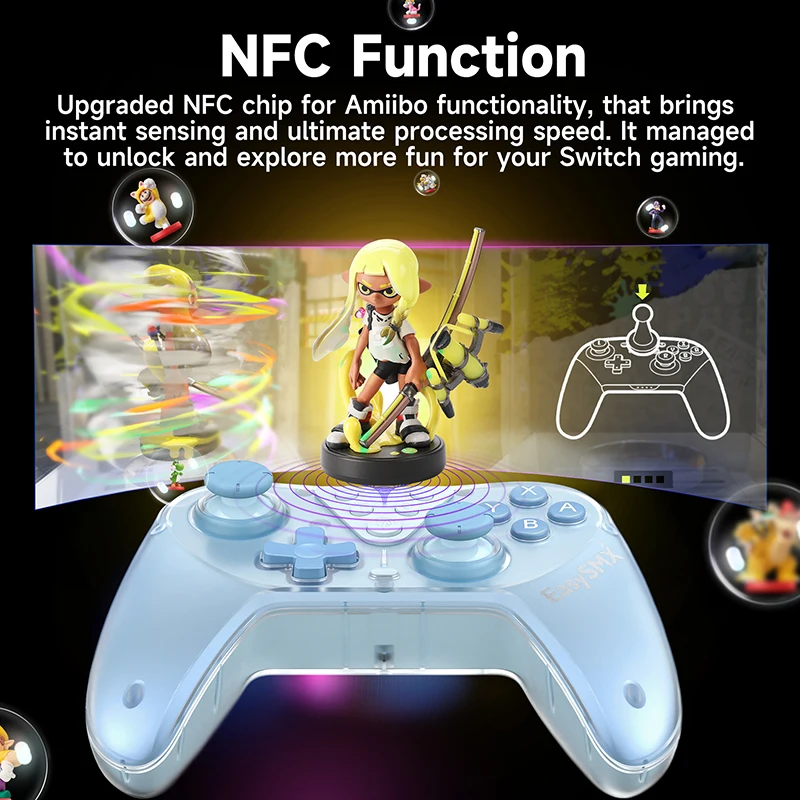 EasySMX T39    Ʈѷ, ٵ ġ, PC, Ʈ, , NFC  е, 3D Ȧ ̽ƽ ȣȯ