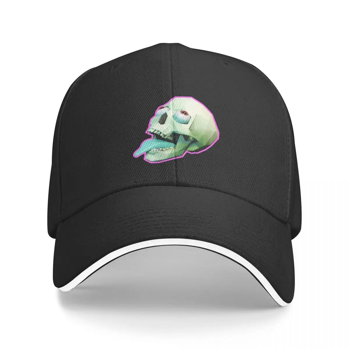 

New Radical Neon Skull Baseball Cap fashionable Bobble Hat Cap For Men Women's