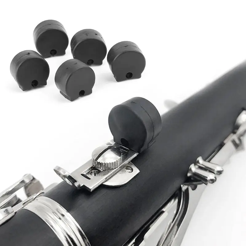 5pcs/lot Rubber Clarinet Finger Cushions Thumb Rest Woodwind Instruments Accessories woodwind instrument accessories