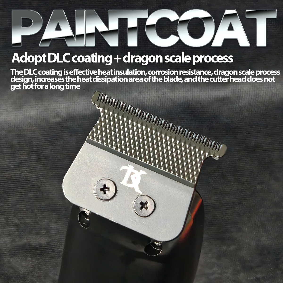 DK-078 Full Metal Professional Hair Salon Electric Hair Trimmer