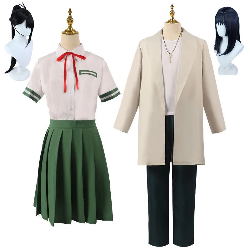

Iwado Suzume Cosplay Suzume No Tojimari Cosplay Costume Wig Munakata Sota Cosplay Costume Anime Green Uniform Couples Dress Gift