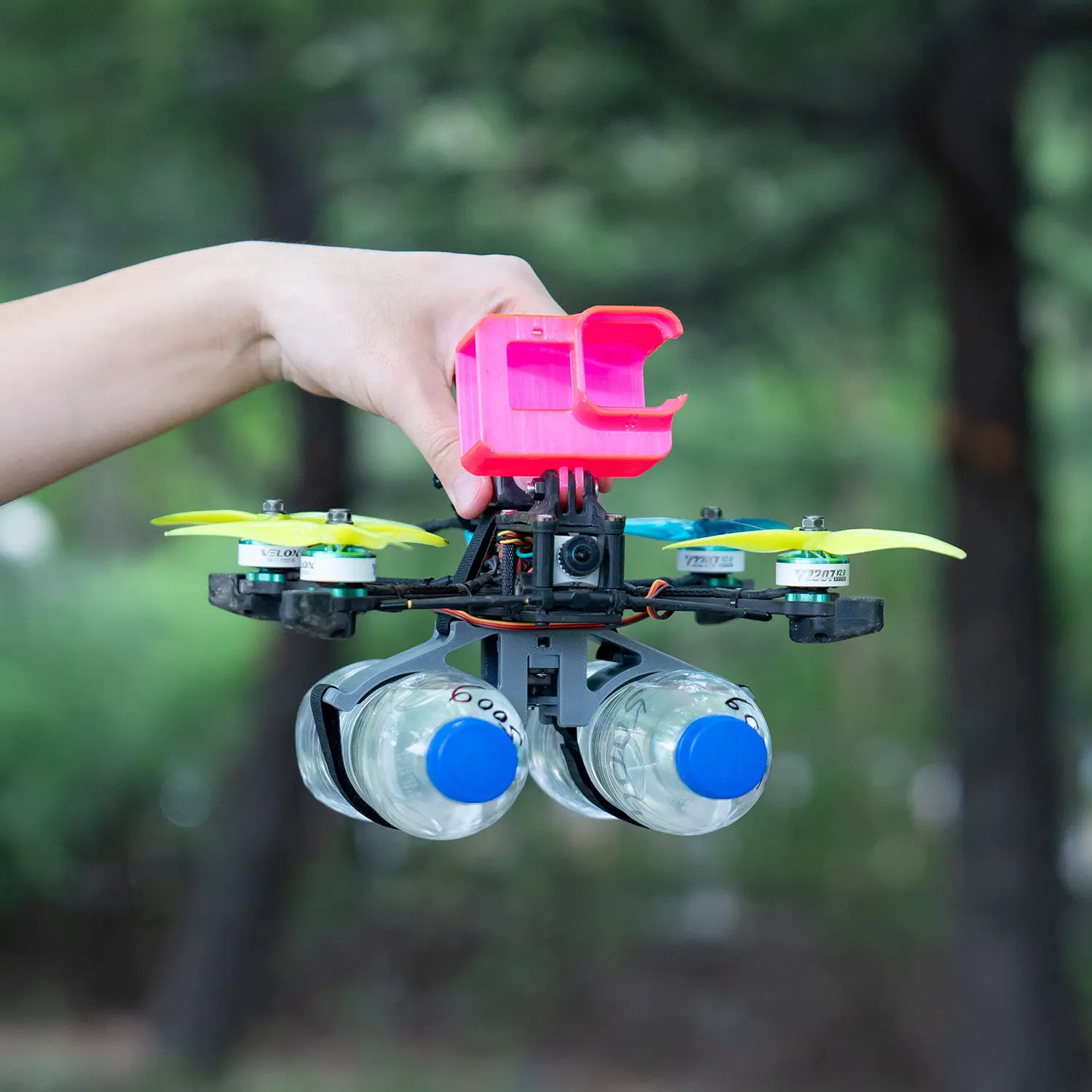 รูปสินค้า โดรนส่งของฉุกเฉิน FPV 2 ช่องทาง