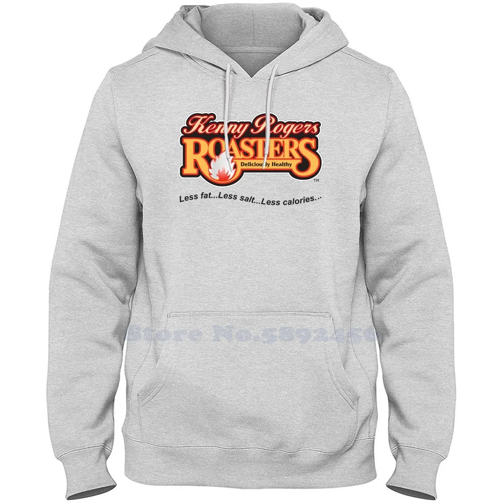 

Kenny Rogers Roasters Casual Clothing Sweatshirt 100% Cotton Graphic Hoodie