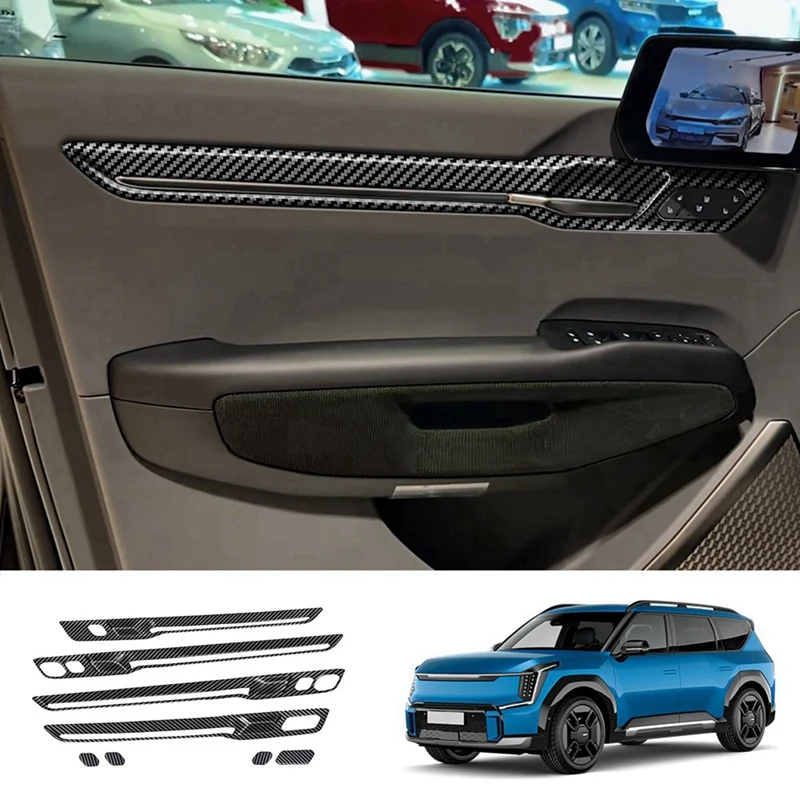 

Полоски LHD для интерьера автомобиля, ABS аксессуары для интерьера для Kia EV9 2023 2024