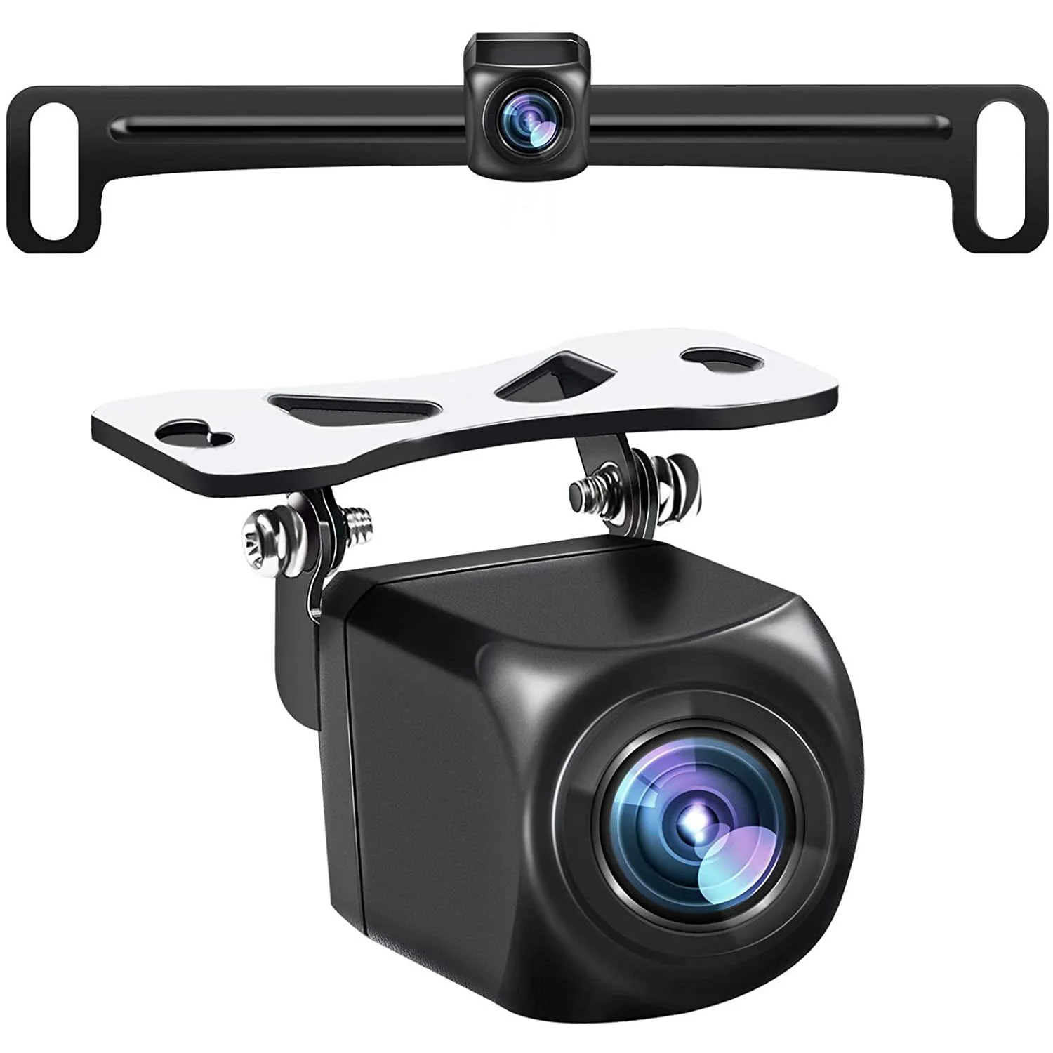 

HD Camera,170 Degree Wide View Angle License Plate Rear View Camera for Car,Night Vision IP69 for Vehicle SUV RV Pickup