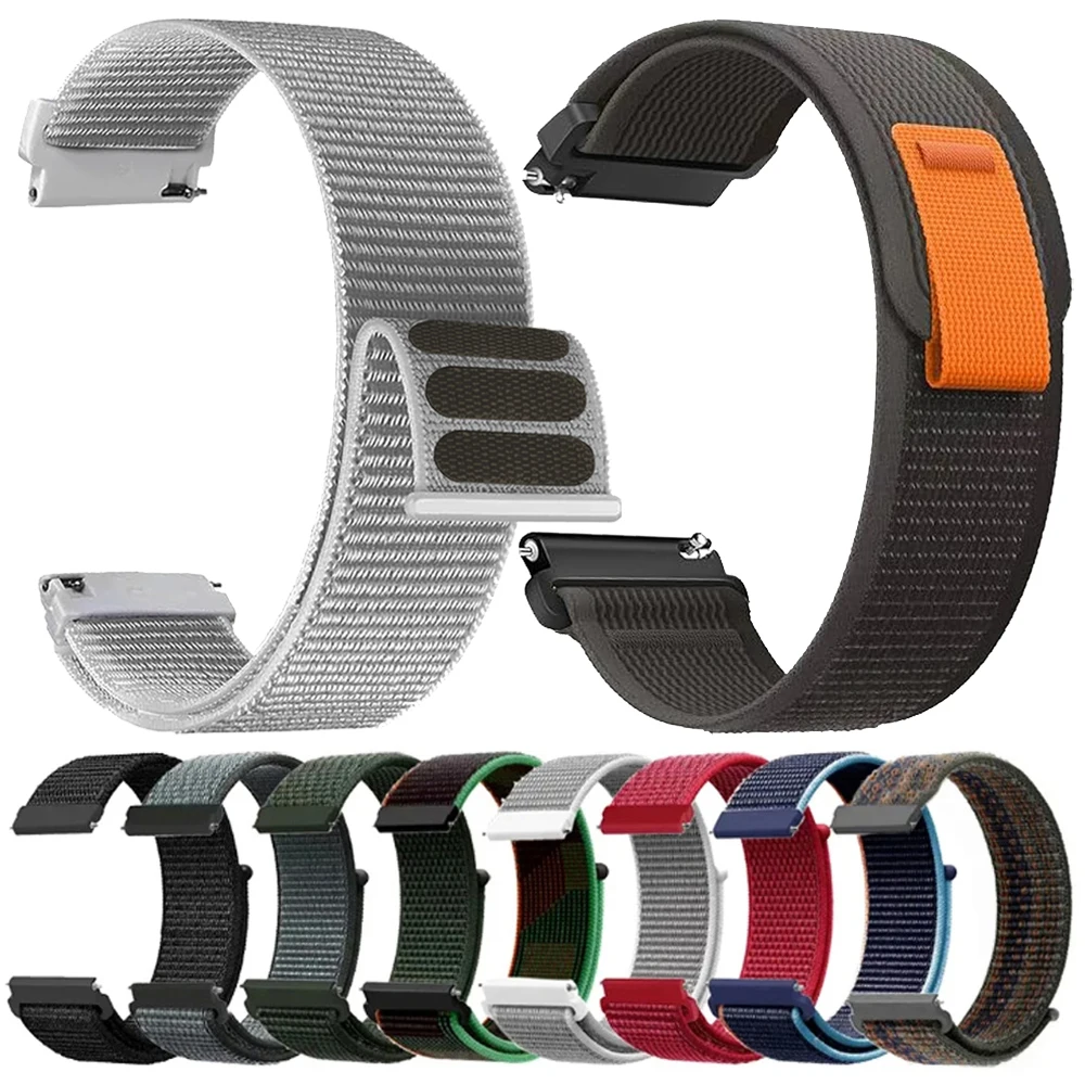 Nylon Loop Band Wristband Strap Bracelet Accessories (20/22mm)
