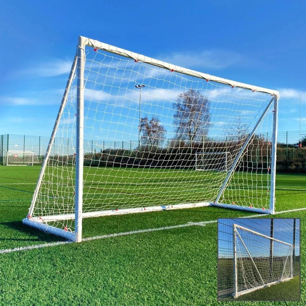 Q-Fold Soccer Goal 30 Second Folding Soccer Goal Single Goal Best Weatherproof Net