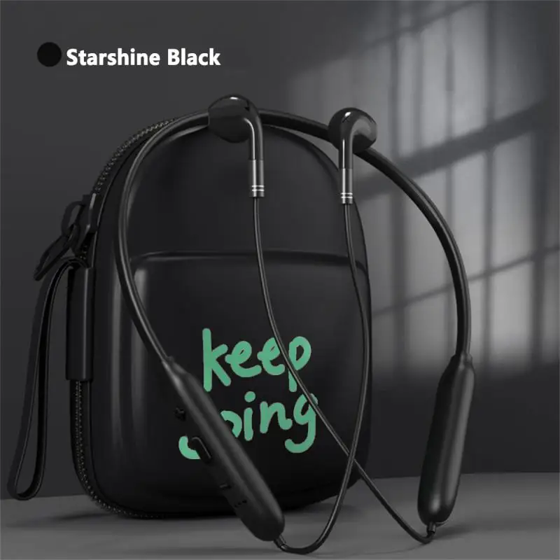 Cuffie Con Archetto Da Collo Bluetooth Wireless-Auricolari Con Archetto Da Collo Con Auricolari Wireless Da Gioco 15 Ore Microfono Integrato Per Chiam