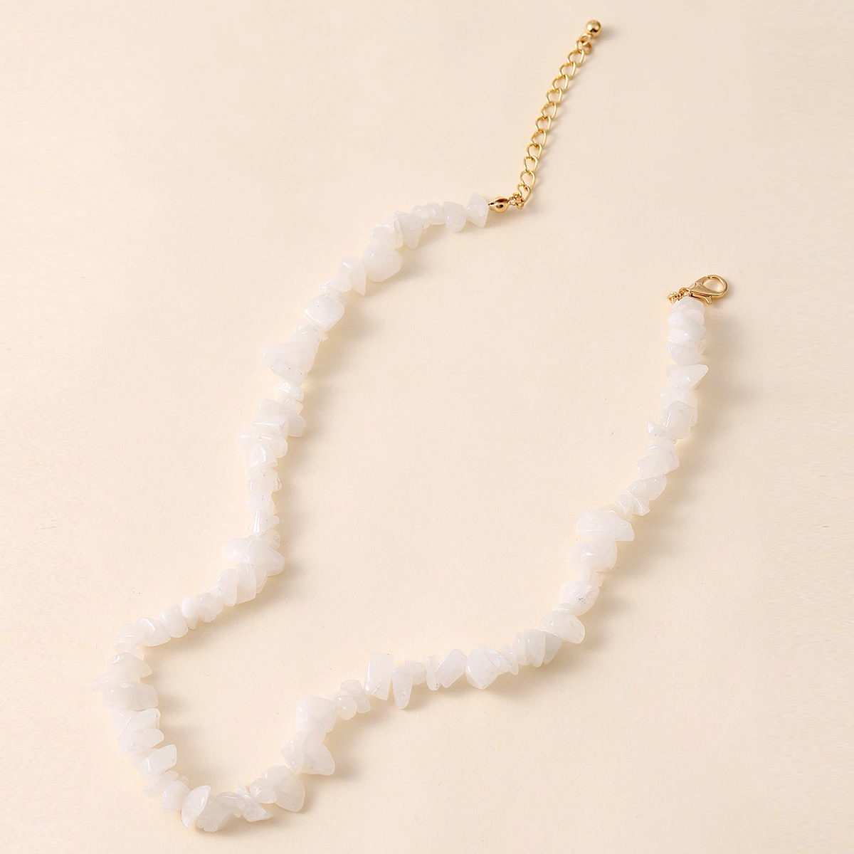 collares mujer colgantes tous joyería mujer Collar de piedras naturales semipreciosas para mujer, Gargantilla bohemia de grava verde, collar de joyas para mujer 2021|Collares cadena| - AliExpress