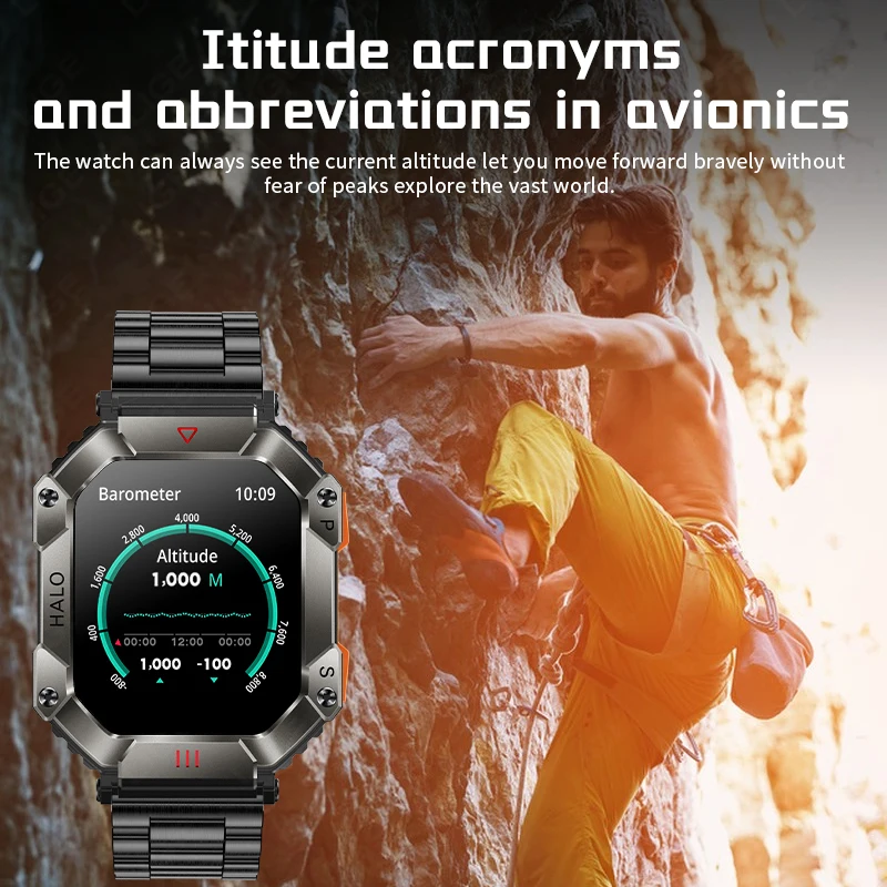 LIGE  GPS и͸ Ʈ ġ, ȵ̵ IOS ƮϽ ð, Ip68 , 2.0 AI   ȭ Ʈ ġ 2024