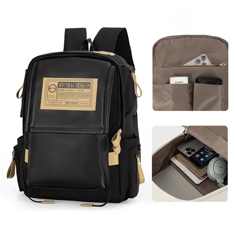 Women's Lightweight Travel Backpack with a High-End Feel, Suitable for Male College Students, Can Also Be Used as a Laptop Backpack.