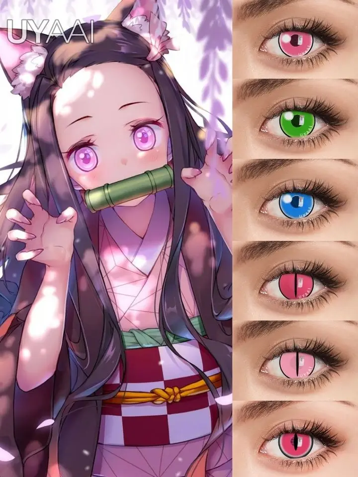 2pcspair Multicolored Lenses Cosplay Anime Eyes Lenses Sharingan Contact  Lenses For Eyes Color Contact Lenses Codegeass  Fruugo IN