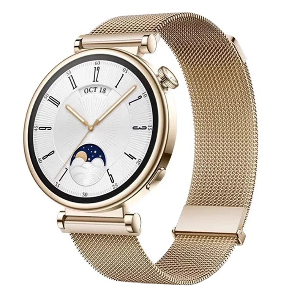 Elegant Milanese Loop Metal Strap - 18mm, 20mm, 22mm