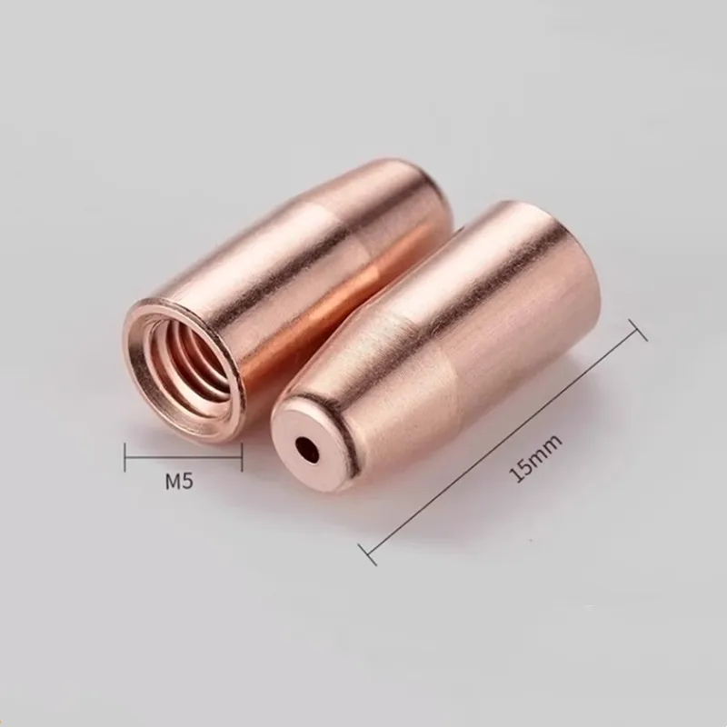 Boquillas De Soldadura Láser De Cobre – 5 Unidades, 1.0 Mm, Rosca M16, Para Pistolas CQWY/SUP20S/T, Alimentación De Alambre