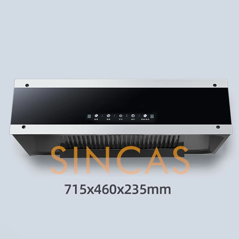 Simple Smoke Exhaust Fan Ceiling Mounted Powerful Exhaust Fan Suction Range Hood Household Large Suction Kitchen Exhaust Fan 6
