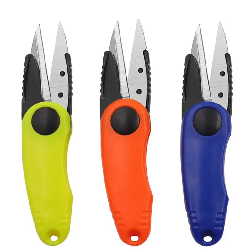 

Fold Scissor Shrimp-Type Stainless Steel Fish Use Fishing Line Cut Clipper Multi-Purpose Tackle Colors Available