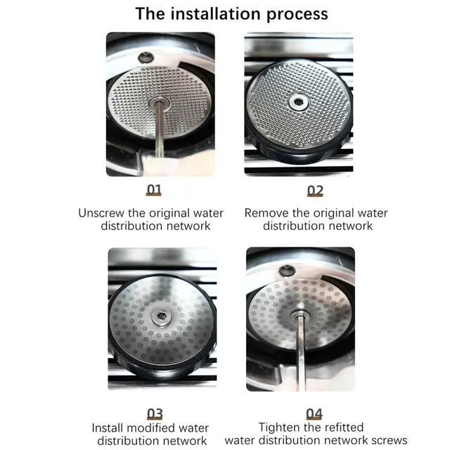 Háztartási Kávé Szűrő Zuhany Képernyő Cserealkatrészek A Bes900 920 980 Espresso Gép Alkatrészek Kávéfőző Tartozékaihoz