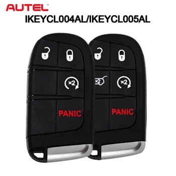 Chiave intelligente remota universale originale AUTEL KM100/IM508/IM608 4/5 pulsanti CL004AL CL005AL per chiavi per auto Chrysler/Dodge/Jeep