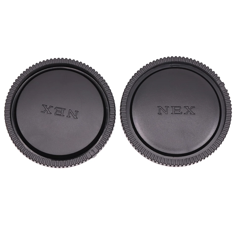 Bouchon Objectif Arrière E-Mount Pour Sony NEX-3, NEX-5 - 1 Pièce Noire - Protection Contre La Poussière