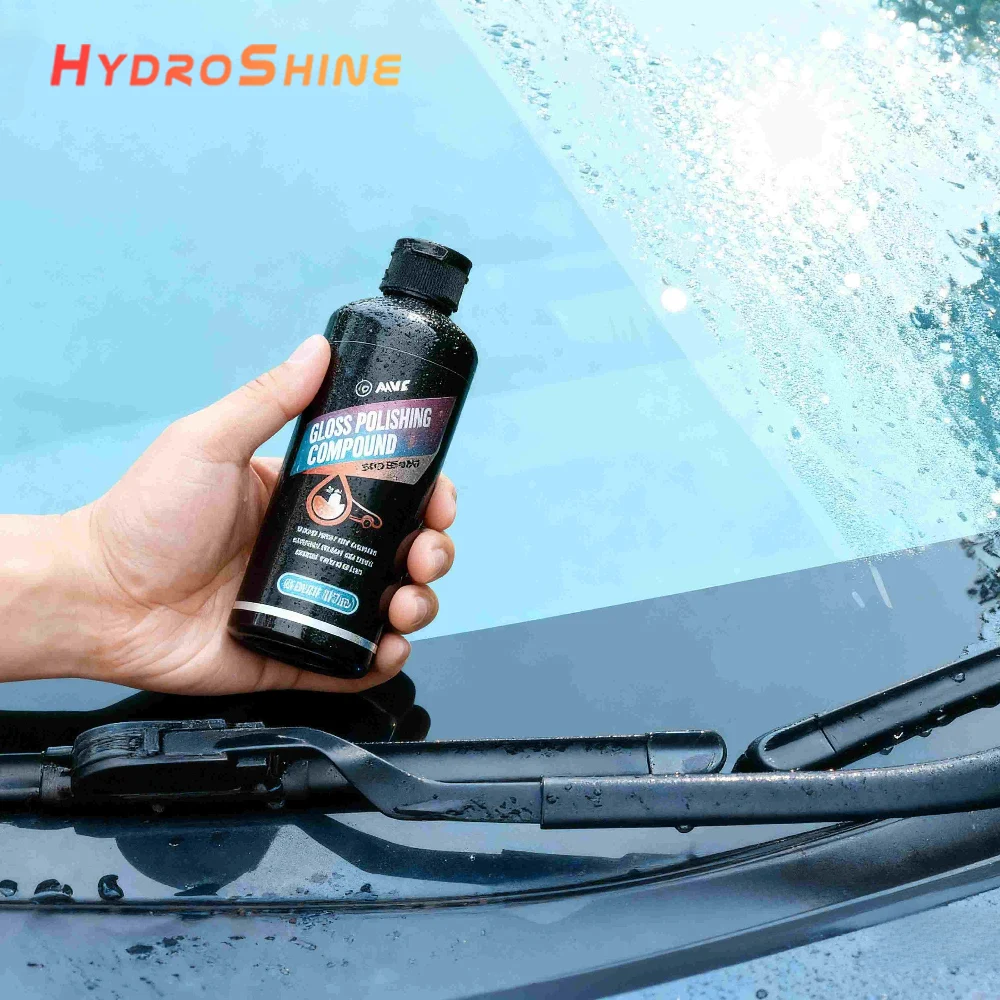 Glass Film Remover Car Glass Polishing Compound Windshield Cleaner Film Coating Oil Paste Emoval Cream Stains Auto Detail