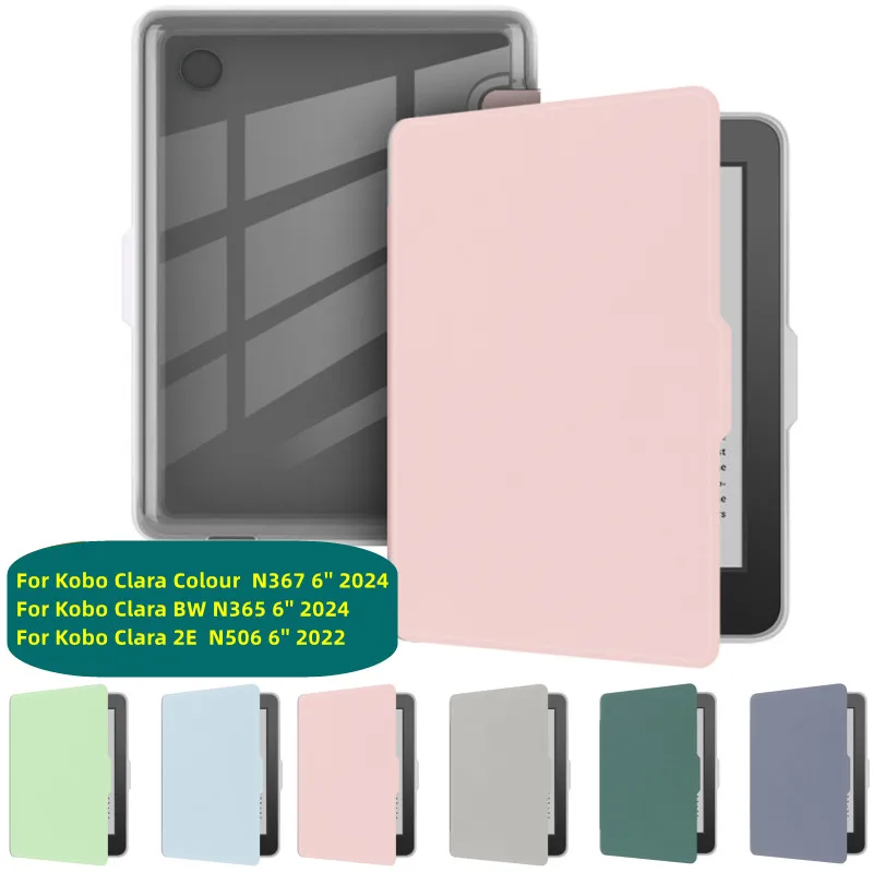 Ultra Slim Transparent Wake/Sleep Case with Clear Back