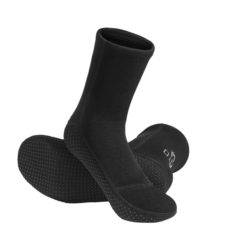 3mm diving socks OUZO cold resistant warm wear-resistant swimming socks shoes snorkeling surfing beach socks