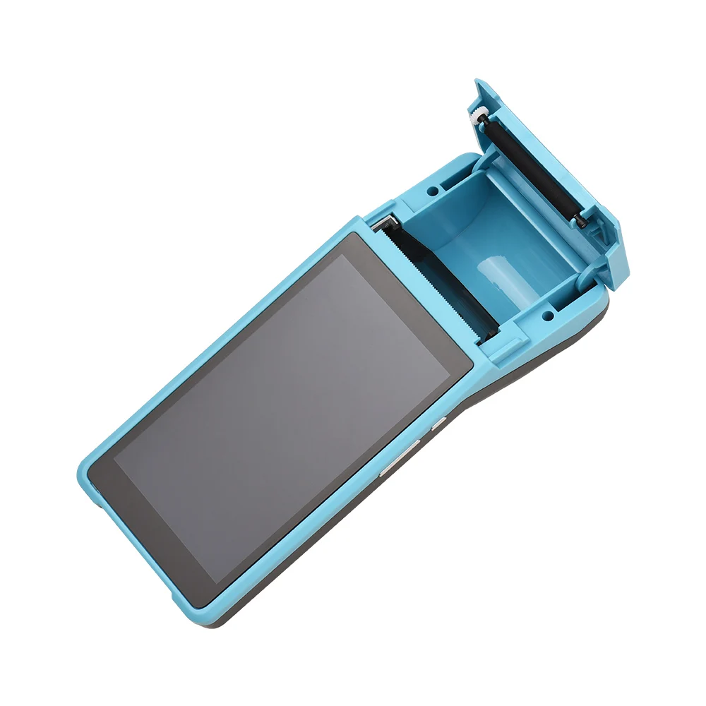 New Handheld PDA Printer Smart POS Terminal Wireless Portable Printers Intelligent Payment Terminal Function BT/ WiFi/ USB OTG